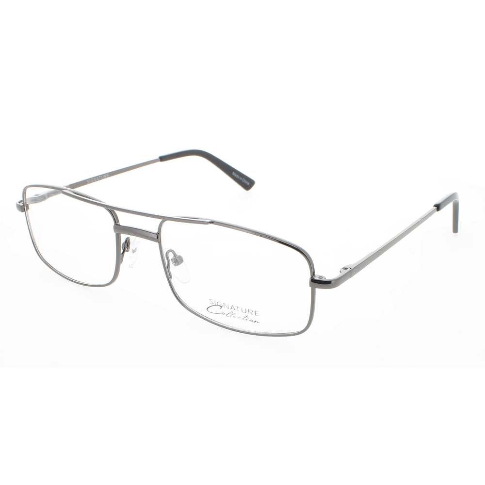 SIGNATURE 1127-Gunmetal-57 Eyeglasses Eye Glasses GUNMETAL Authentic New